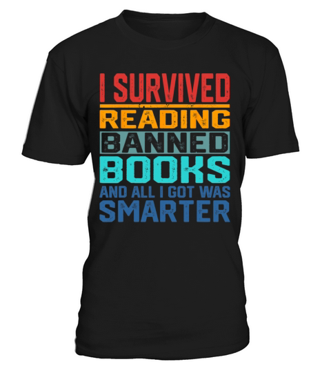 I Survived Reading Banned Books T-Shirt Unisex