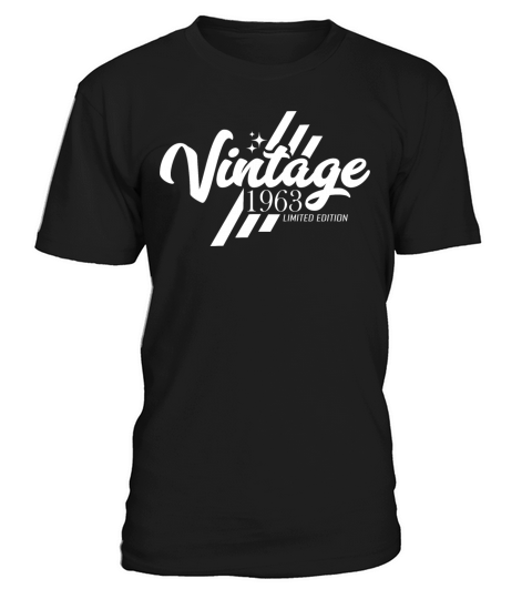 Vintage 1963 Birthday Vintage Sayings T-Shirt Unisex