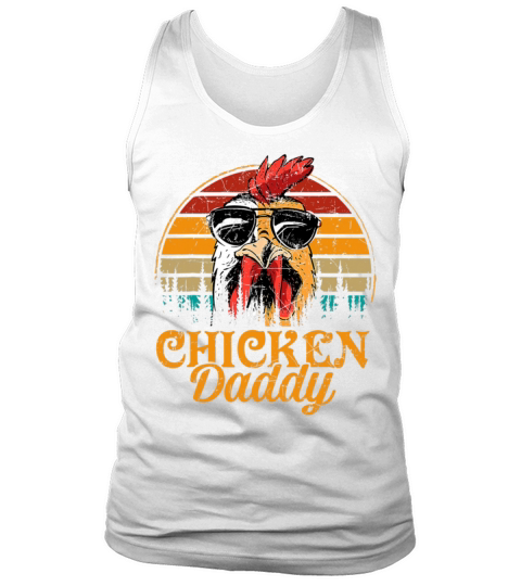 Chicken Daddy Vintage Poultry Farmer Funny Father Tank Top Unisex