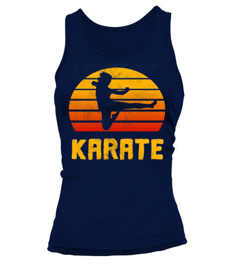 Karate Retro Vintage Design Tank top Woman