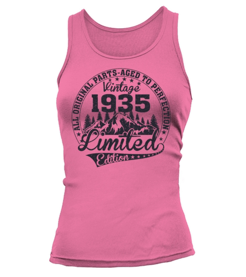 Vintage 1935 Limited Edition Birthday Gift Tank top Woman