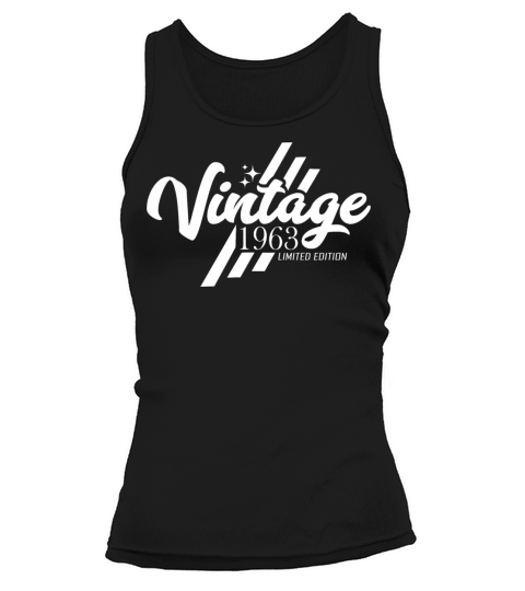 Vintage 1963 Birthday Vintage Sayings Tank top Woman