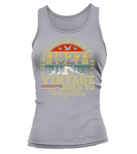 Vintage Birthday Original Gift Idea 1927 Tank top Woman