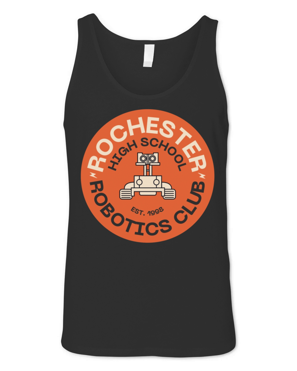 1996 Rochester Robotics Club Retro-Style Graphic Unisex Jersey Tank