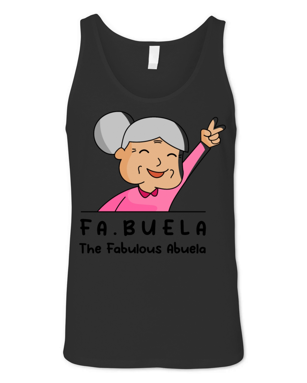 Fabuela the Fabulous Abuela Unisex Jersey Tank
