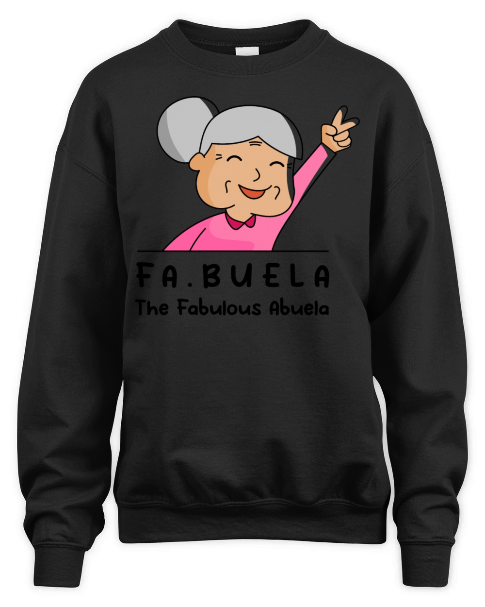 Fabuela the Fabulous Abuela Unisex Premium Crewneck Sweatshirt