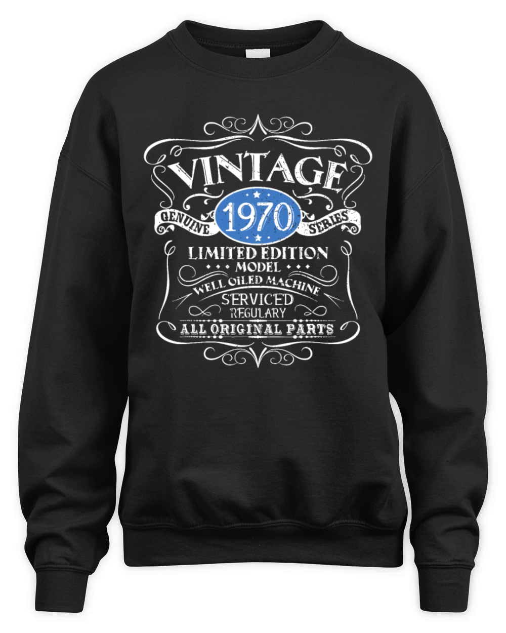 Vintage 1970 52th Birthday Gift Men Women Original Unisex Premium Crewneck Sweatshirt