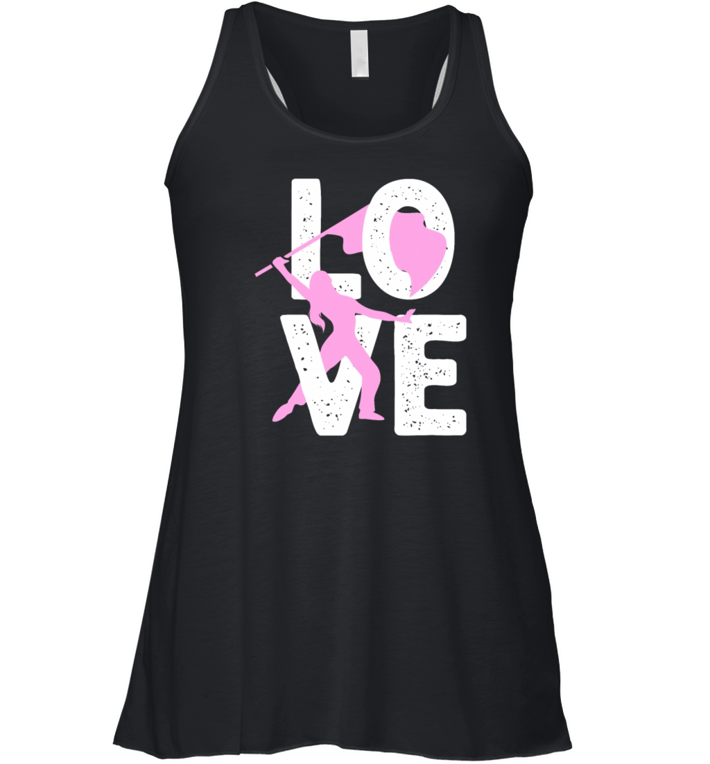 Cool Color Guard For Women Girls Marching Band Fla Women's Flowy Tank Top