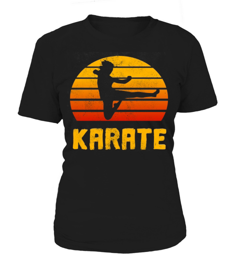 Karate Retro Vintage Design Women's T-Shirt