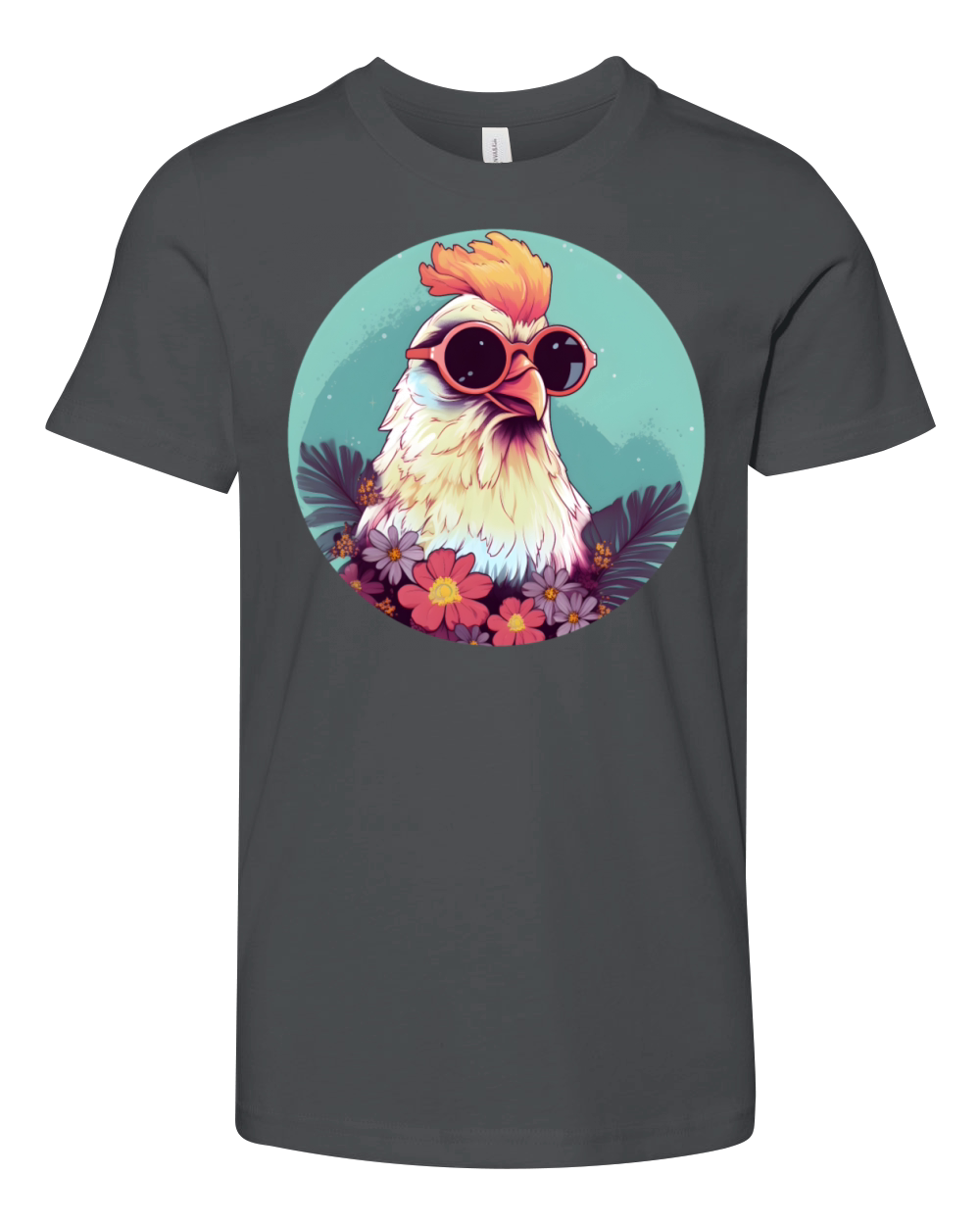 80s 90s Chicken Lovers Vintage Youth Unisex Jersey Tee