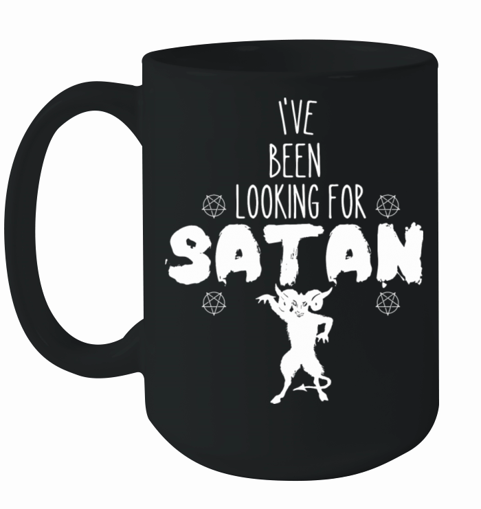 Funny Satan Saying Devil Metal Festival Ceramic Mug