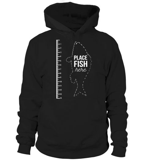 Fishing Ruler Fisherman Vintage Fly Fishing Retro Hoodie Unisex