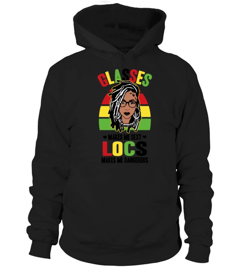 Its the Locs For Me - Afro Hair Black American Hoodie Unisex