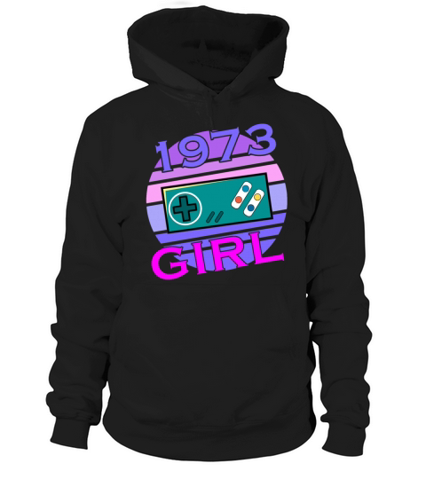 Level 50 Unlocked since 1973 Funny Gamer Girl Hoodie Unisex