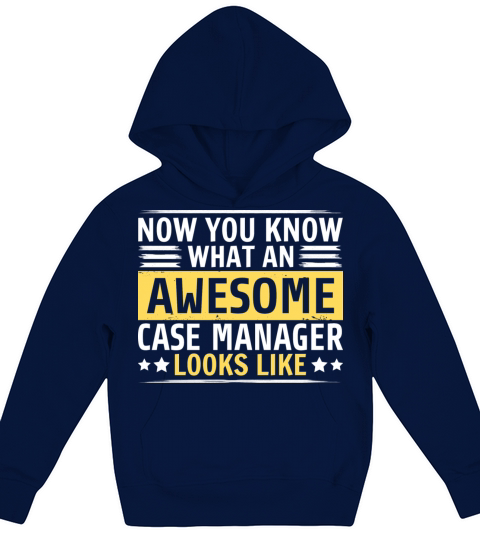 Funny Case Manager Kids Hoodie