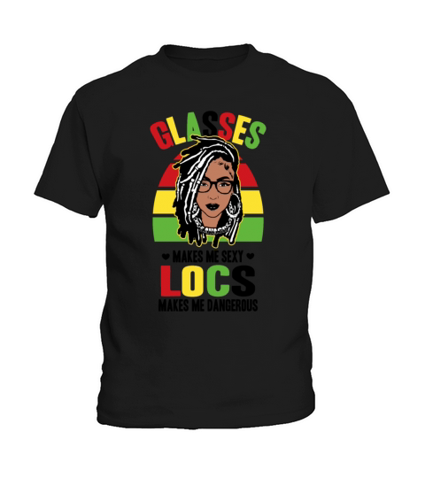 Its the Locs For Me - Afro Hair Black American Kids T-Shirt