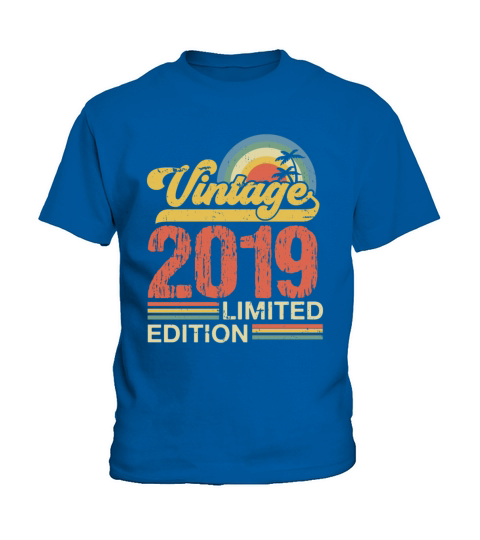 Retro Vintage 2019 Limited Edition Kids T-Shirt