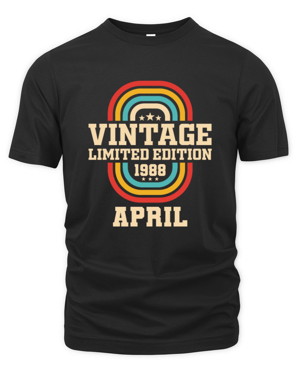 35th birthday April vintage 1988 vintage Organic Unisex T-shirt