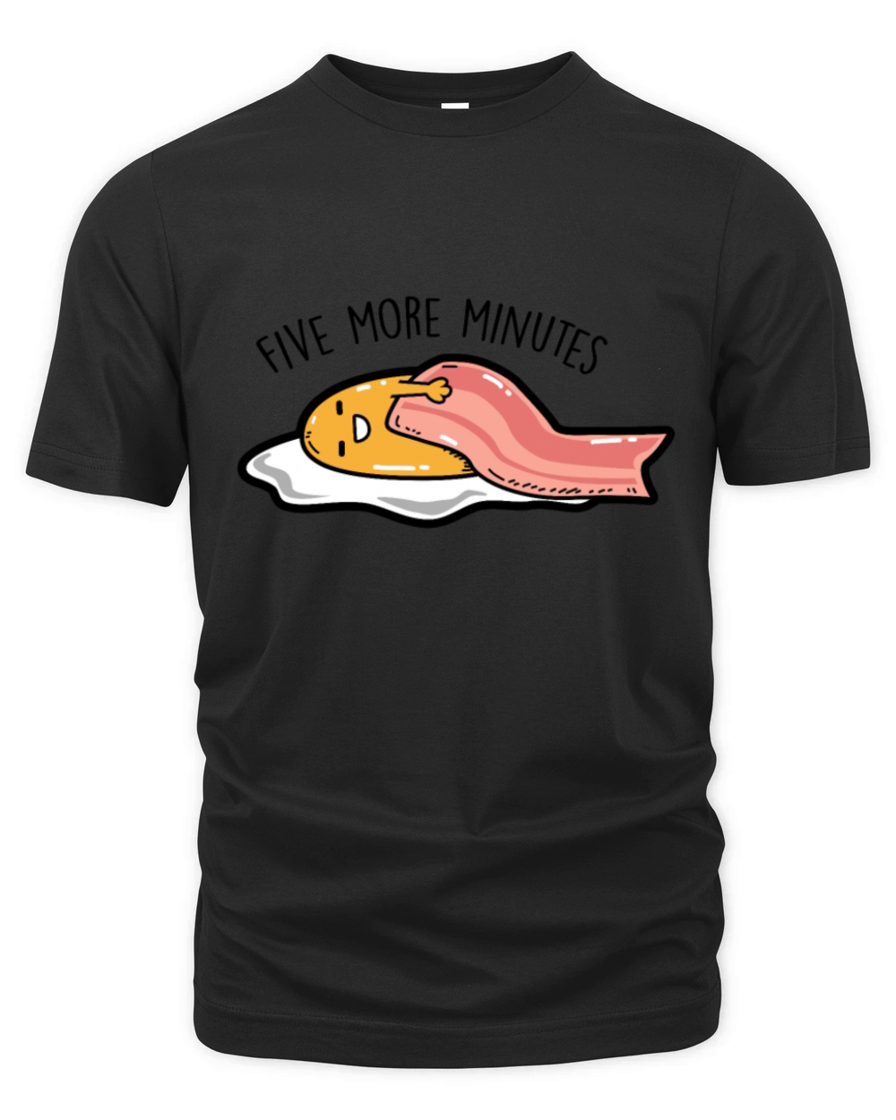Fried egg - Five more minutes Organic Unisex T-shirt