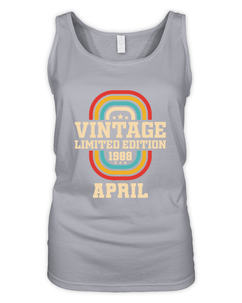 35th birthday April vintage 1988 vintage Organic Women's Tank Top
