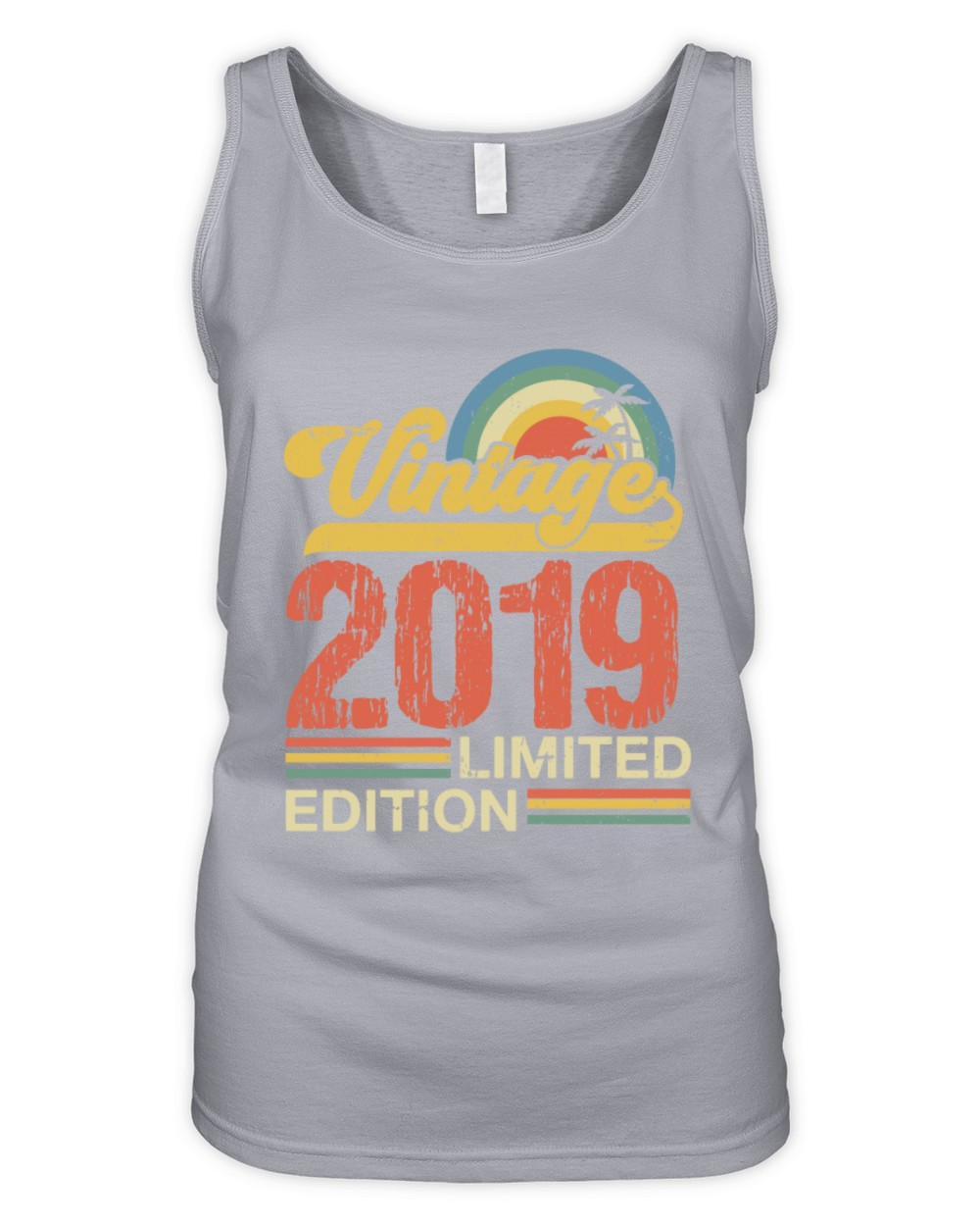 Retro Vintage 2019 Limited Edition Organic Women's Tank Top