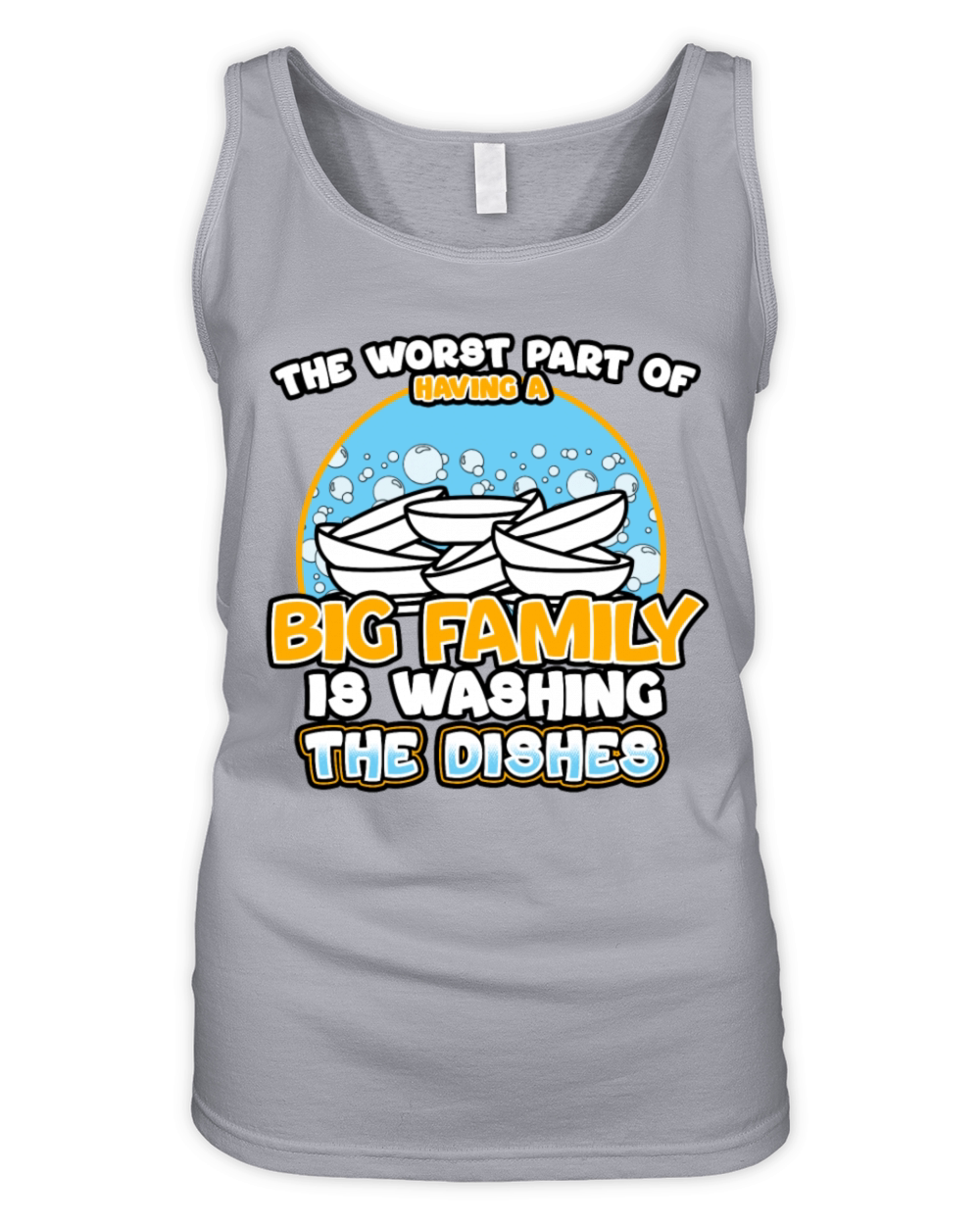 The Worst Part Of Having A Big Family Organic Women's Tank Top
