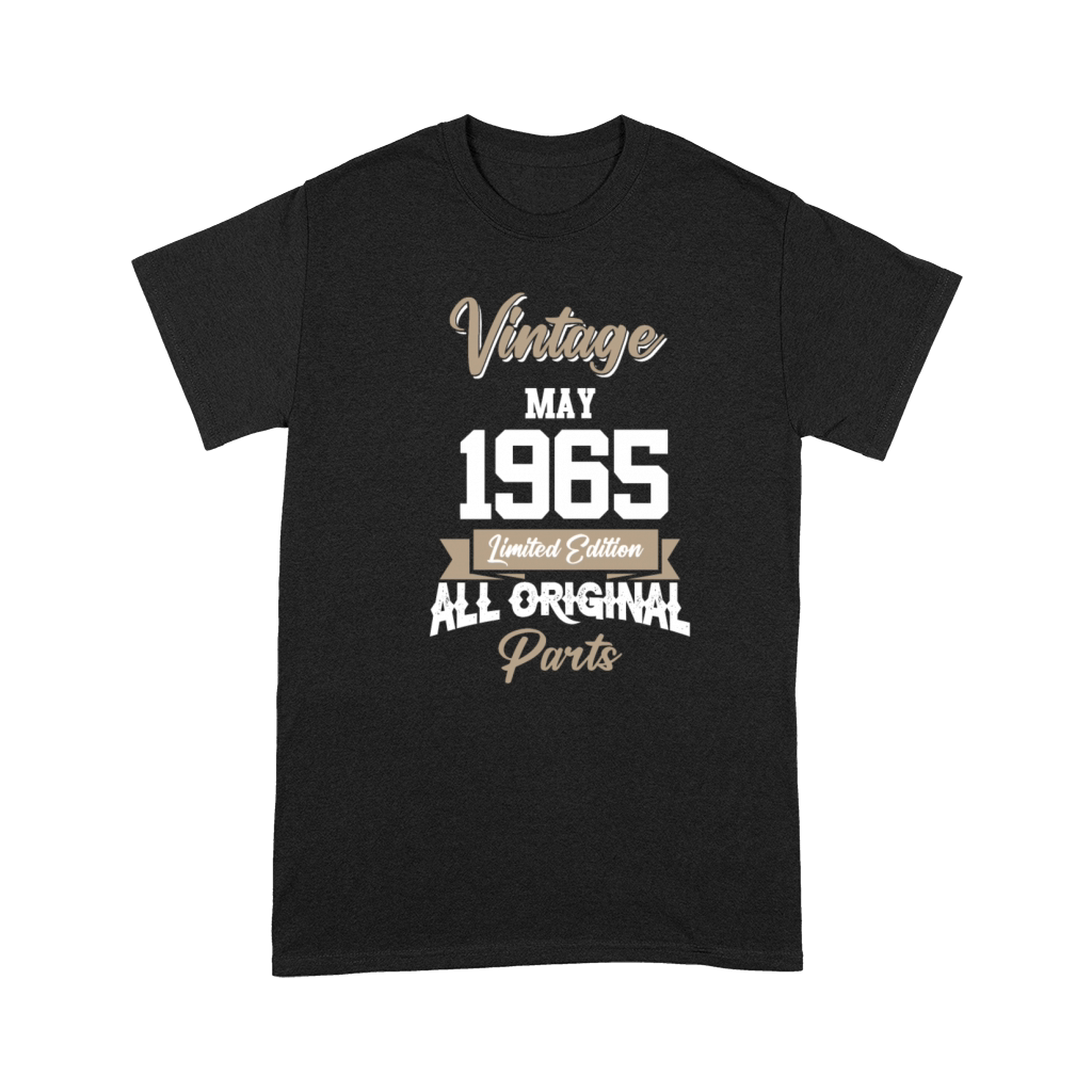 May 1965 Vintage Birthday Present Premium T-shirt