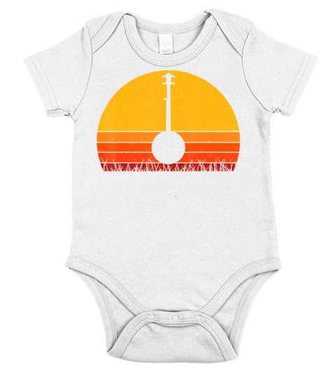 Banjo Retro Short Sleeve Baby One-Piece