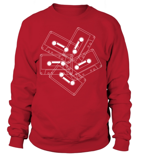 retro tape cassettes from the 80s Sweatshirt Unisex