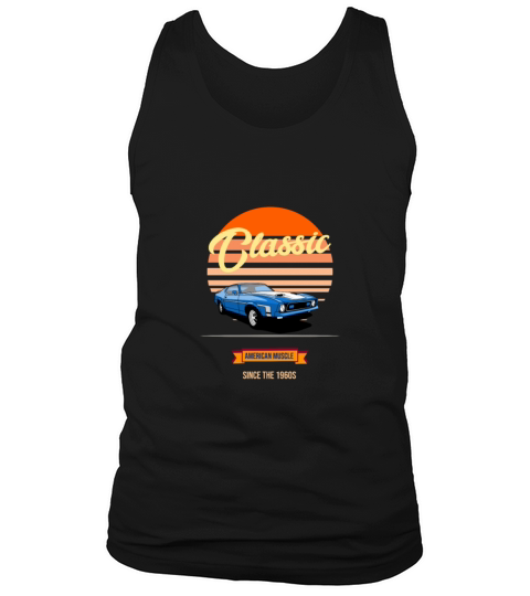 American Classic Muscle V8 Car Tank Top Unisex