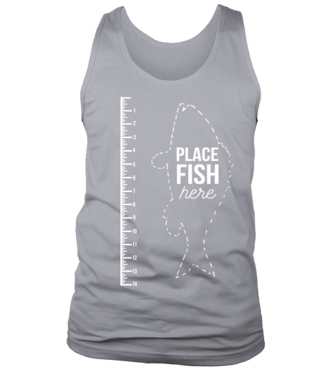 Fishing Ruler Fisherman Vintage Fly Fishing Retro Tank Top Unisex