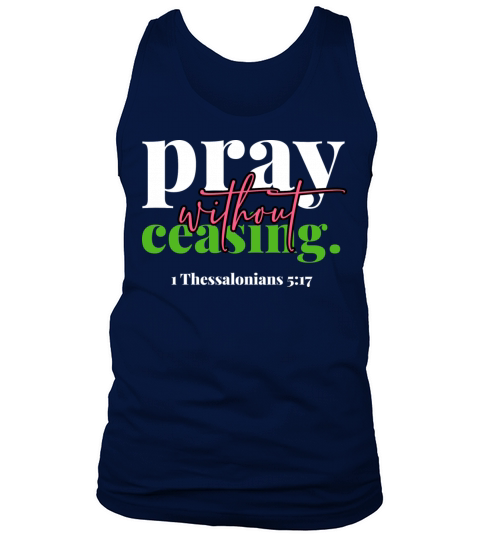 Pray Without Ceasing Tank Top Unisex