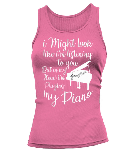 I Might Look Like Im Listening to You Music Tank top Woman