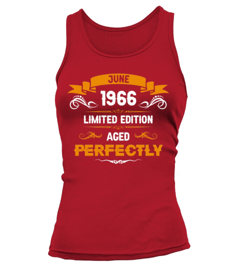 June 1966 Vintage Birthday Present Tank top Woman