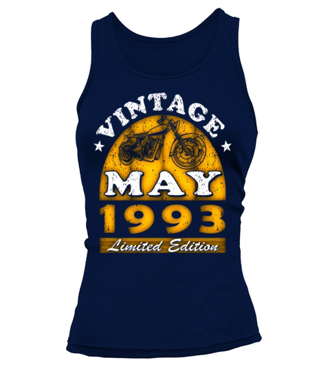 Motorcyclist Motorcycle Biker Born May 1993 Tank top Woman