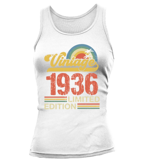 Retro Vintage 1936 Limited Edition Tank top Woman