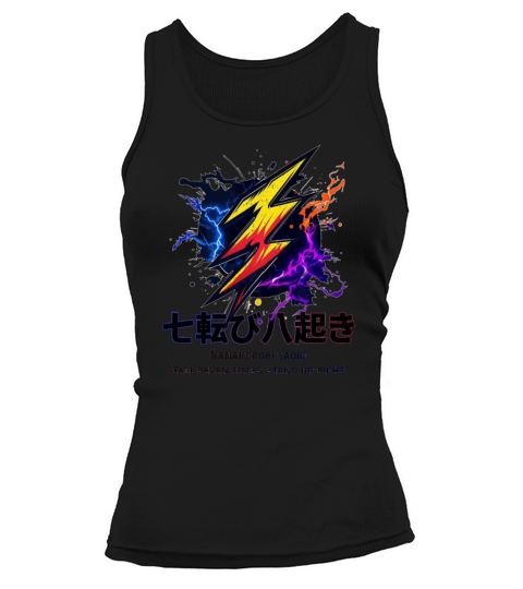 Vibrant Electric Quotes Tank top Woman