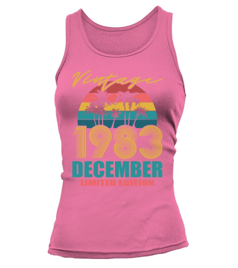 Vintage December 1983 Limited Edition Tank top Woman