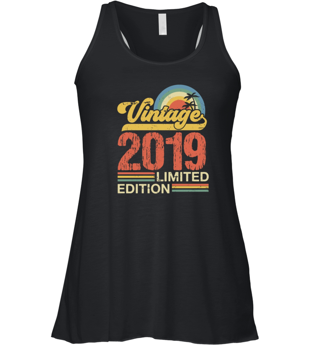 Retro Vintage 2019 Limited Edition Women's Flowy Tank Top