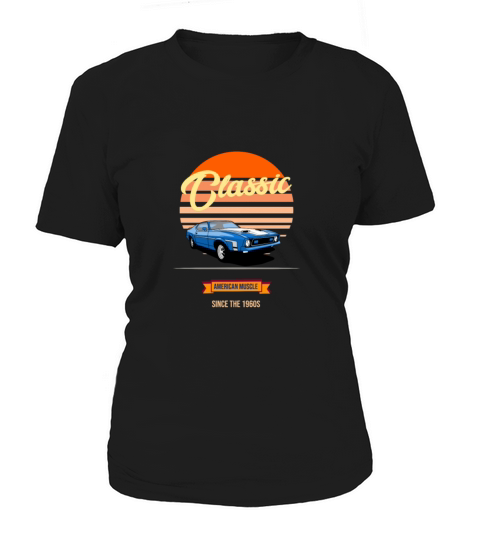American Classic Muscle V8 Car Women's T-Shirt