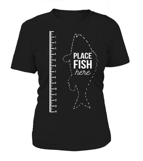 Fishing Ruler Fisherman Vintage Fly Fishing Retro Women's T-Shirt