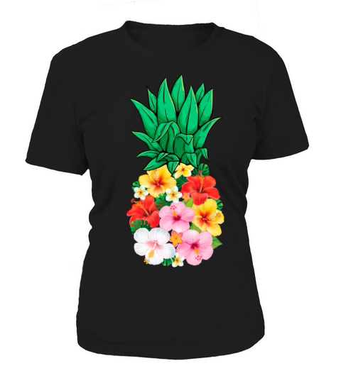 Hawaiian Pineapple Flower Aloha Vintage Hawaii Women's T-Shirt
