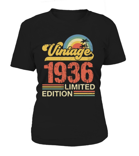Retro Vintage 1936 Limited Edition Women's T-Shirt