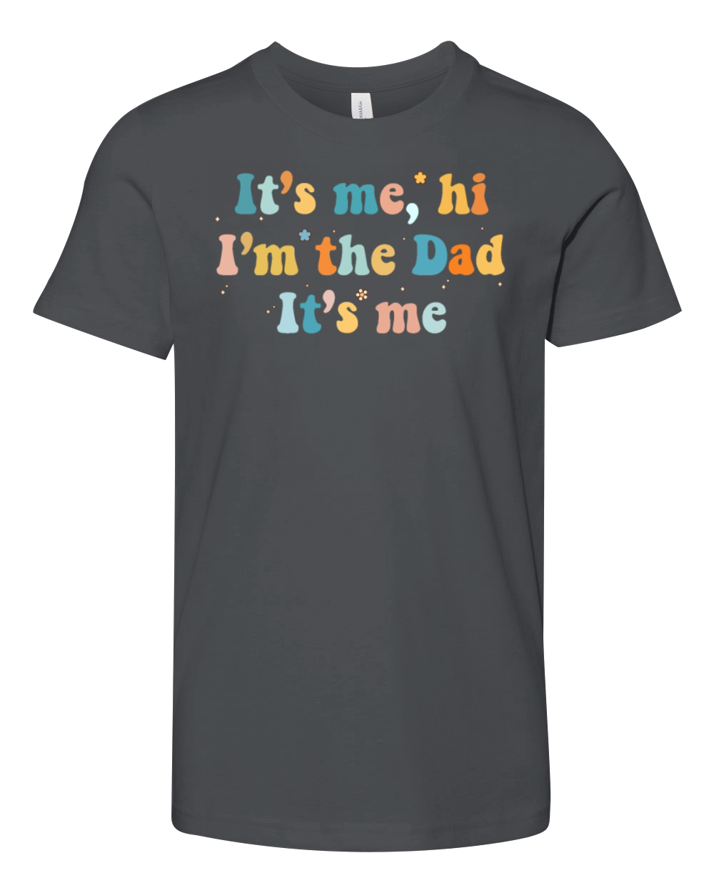 Its Me Hi Im The Husband Fathers Day Gift Groovy Youth Unisex Jersey Tee