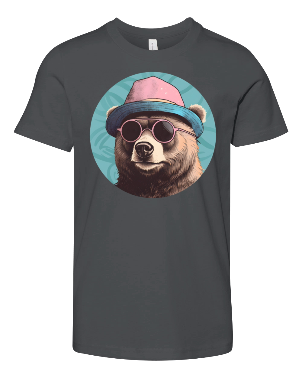 Retro Style 80s 90s Vintage Bear Lovers Youth Unisex Jersey Tee