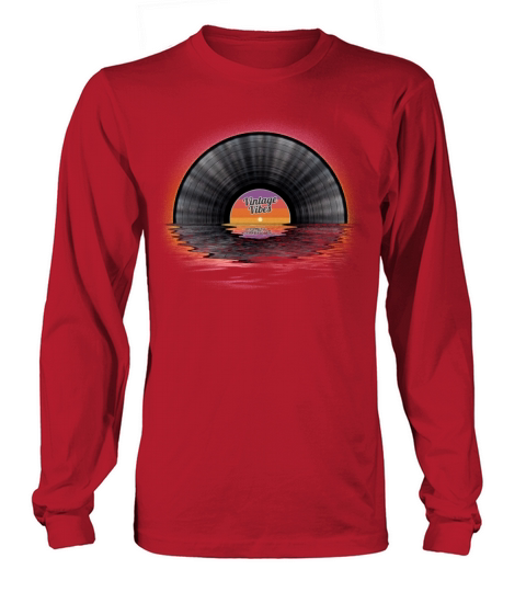 Vintage Vibes Vinyl Record Collector Long sleeved Unisex