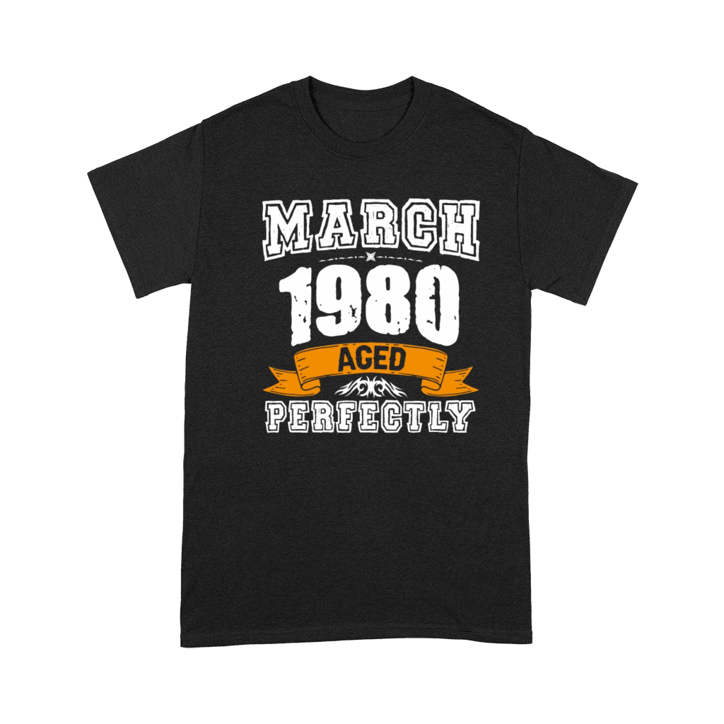 March 1980 Vintage Birthday Present Premium T-shirt