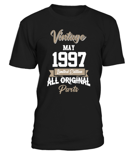 May 1997 Vintage Birthday Present T-Shirt Unisex