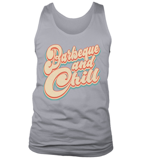 Vintage Classic Barbeque and Chill Patriotic 4th o Tank Top Unisex