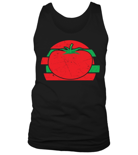 Vintage Tomato Distressed Tank Top Unisex